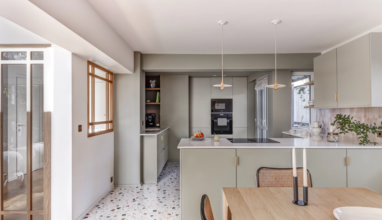 Schubladenelement PURE Shape, Mattlack, Farbe Seed, L40H40cm