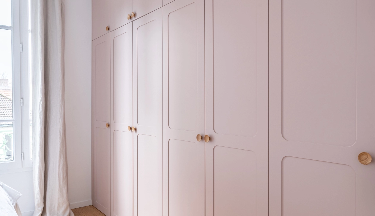 PAX Classic POP Tür, Farbe Sand Rose, L37H200