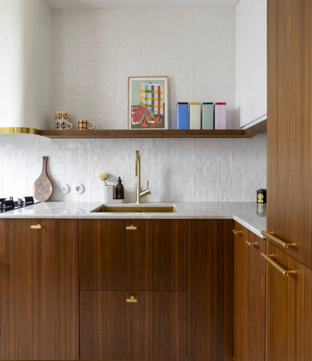 METOD Schubladenschublade in reiner Form, Walnussfarbe, L 80 cm, H 40 cm