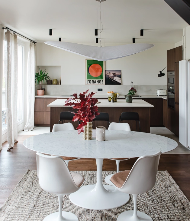 Moderne Eingangstür, glattes Holz, Mokka-Finish, 30 cm breit x 60 cm hoch