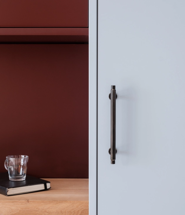 Pure PAX Tür, Mattlack, Farbe Celeste, B37H235cm.