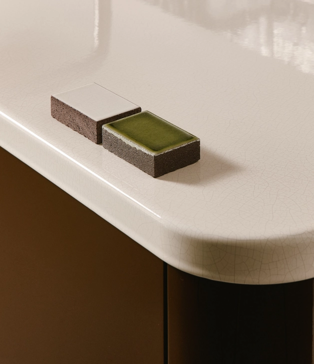 Echantillon Module Lave émaillée Mineral Orosi