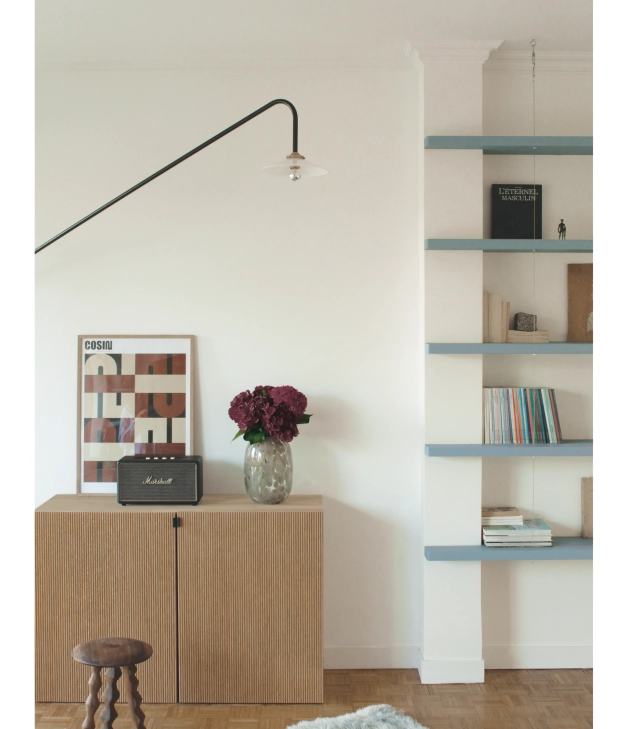 METOD Tür, Pure Shape, Eiche Natur, B 20 H 80 cm