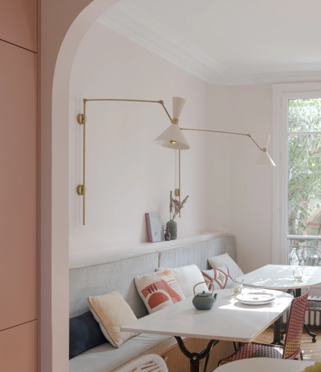 Tür in der Form PURE, Farbe Sand Rose, 60 cm breit x 80 cm hoch