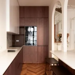 Front für IKEA BESTA-Schrank in Walnussfarbe-L22H63,9cm