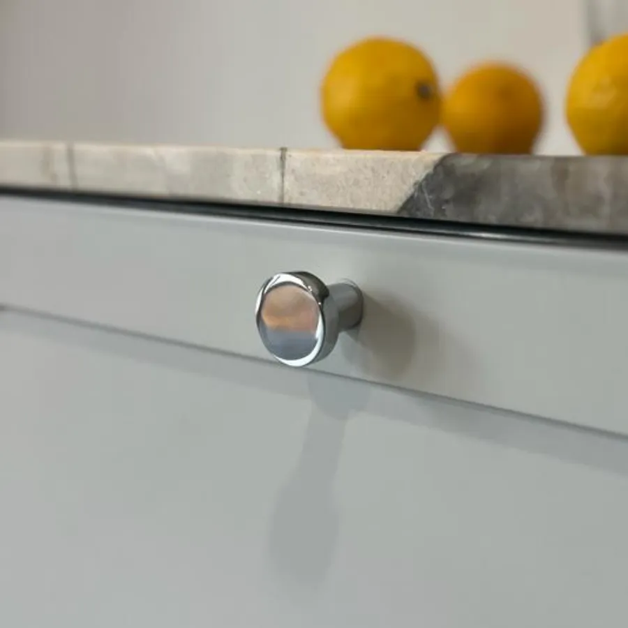 Bright Chrome Bill Button