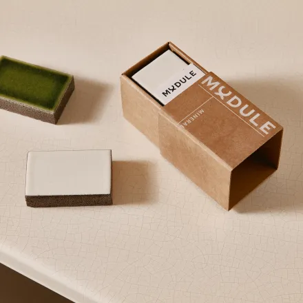MODULE - Box échantillons mineral Lave émaillée