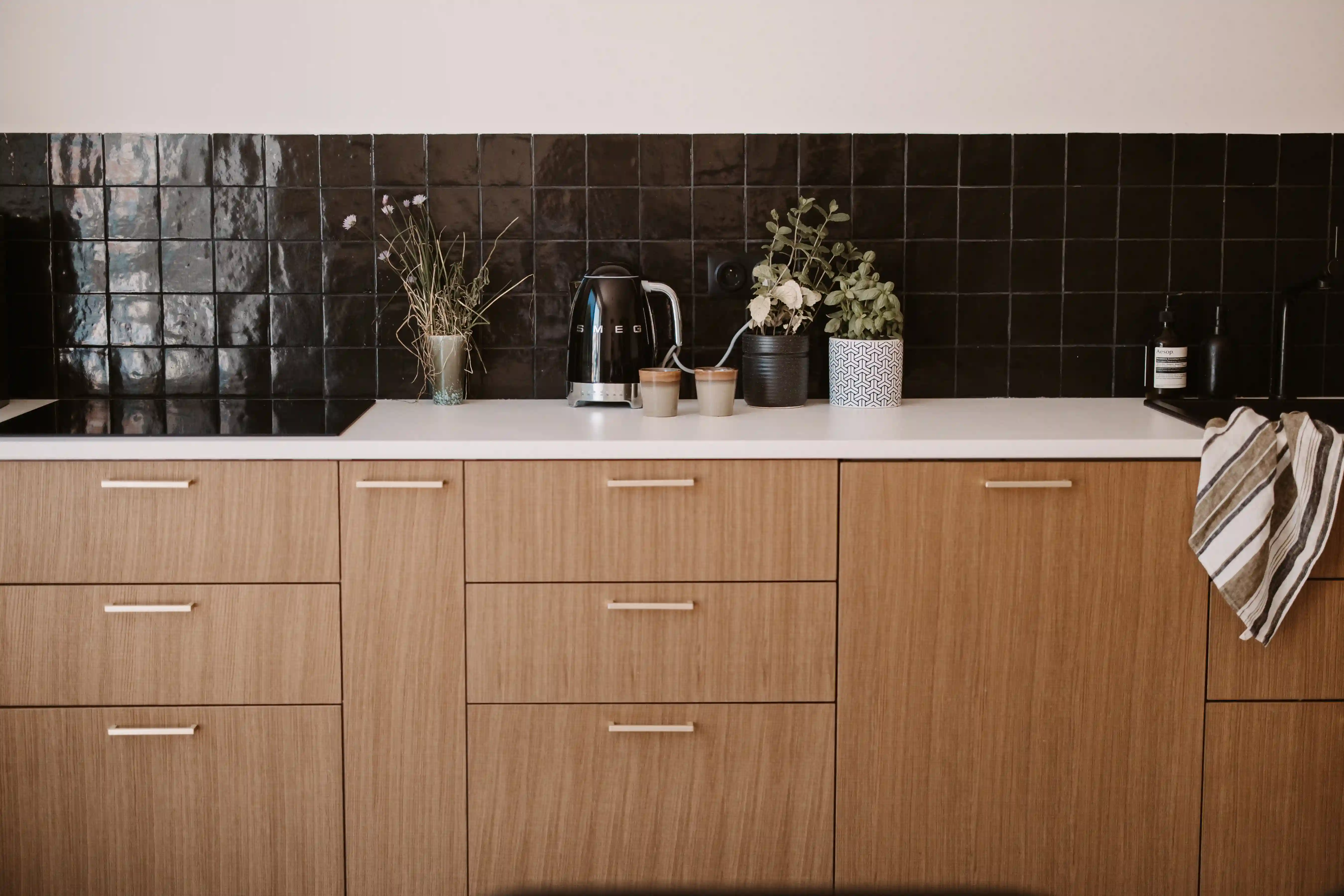 Natural Brushed Wood Sample