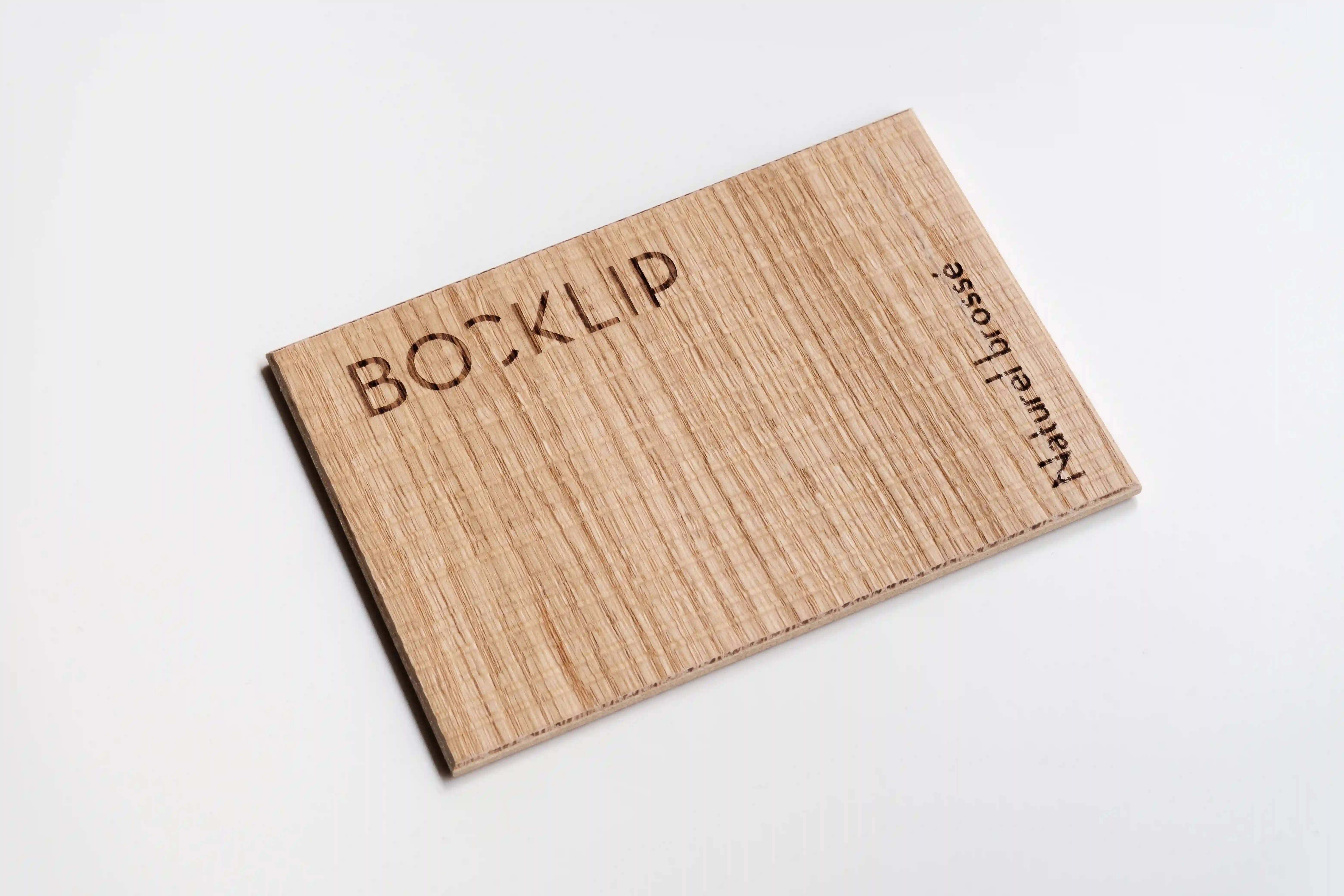 Natural Brushed Wood Sample