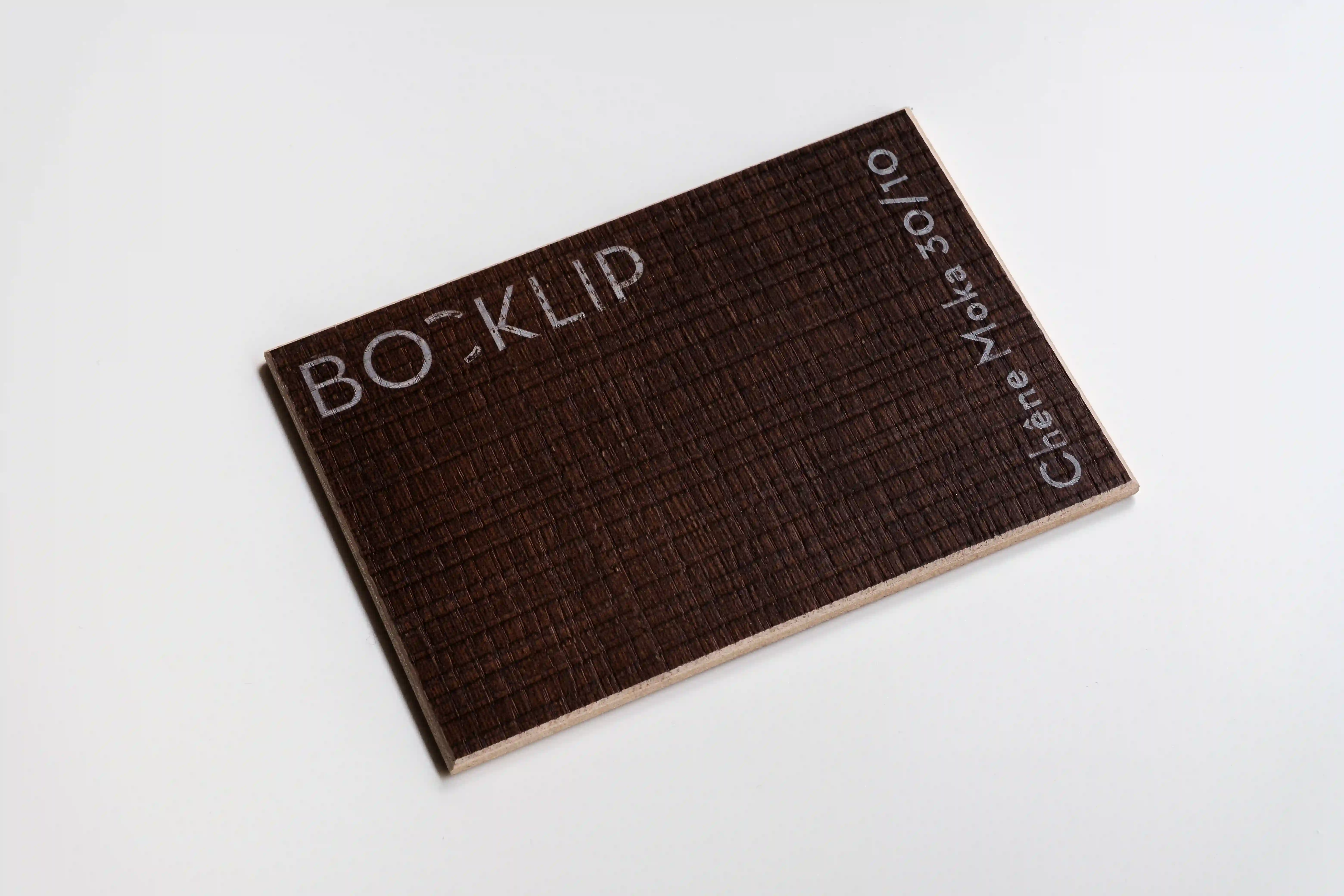 Mocha Brushed Wood Sample